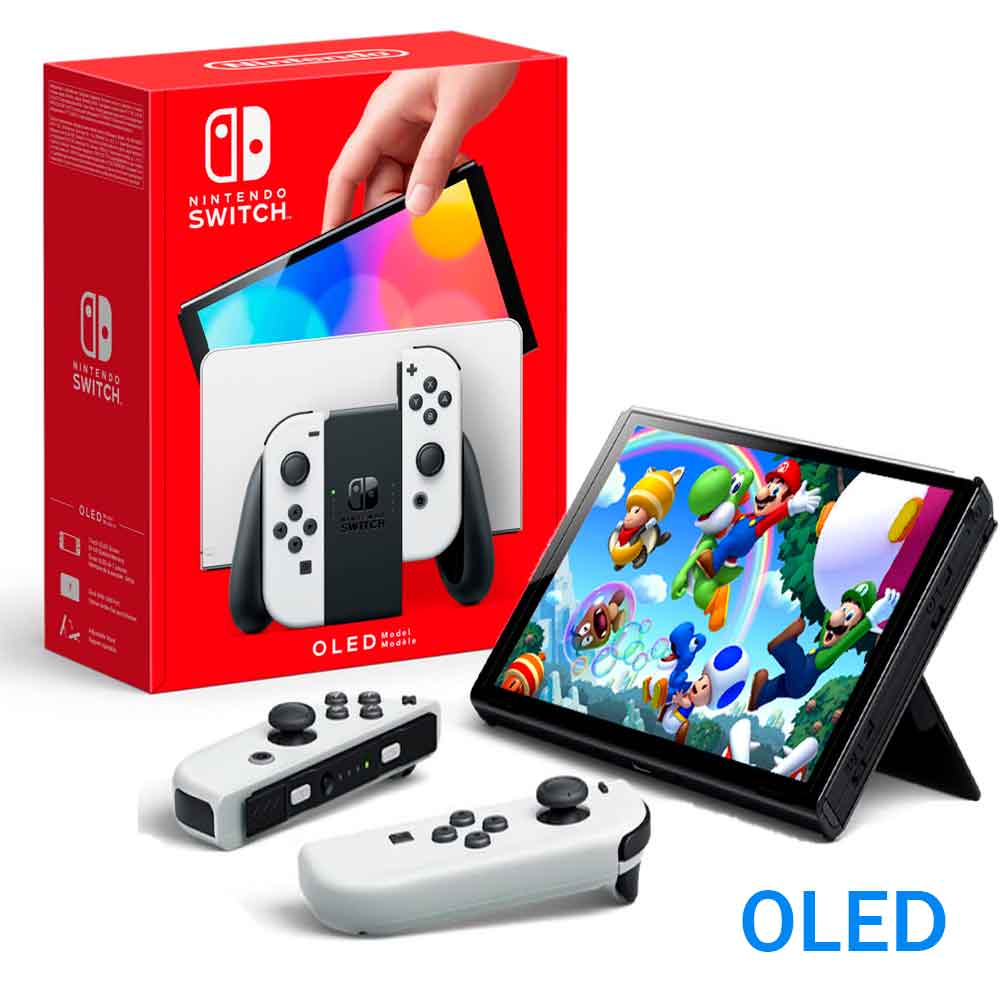 SWITCH OLED 7" 64GB - BIANCO 